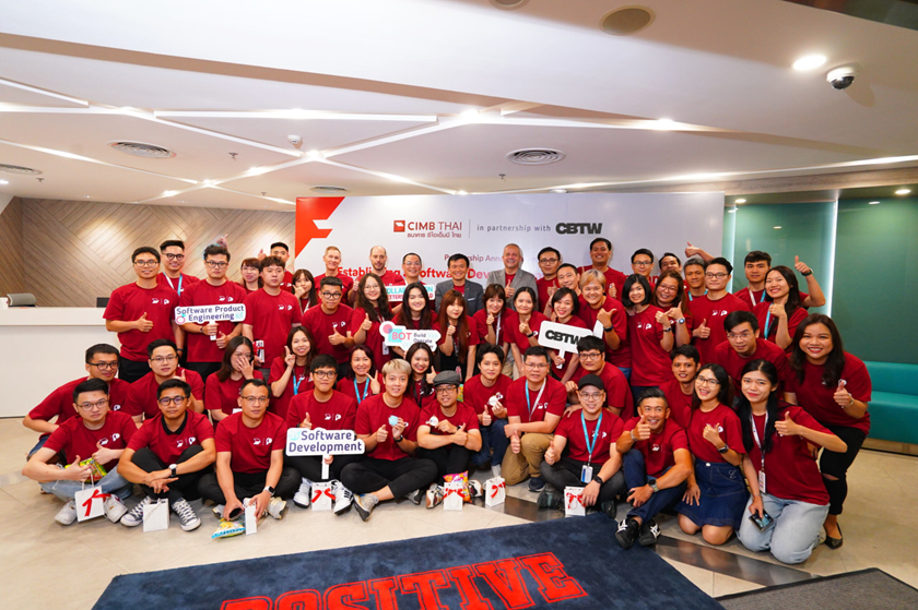 CBTW's BOT team for CIMB Thai Bank