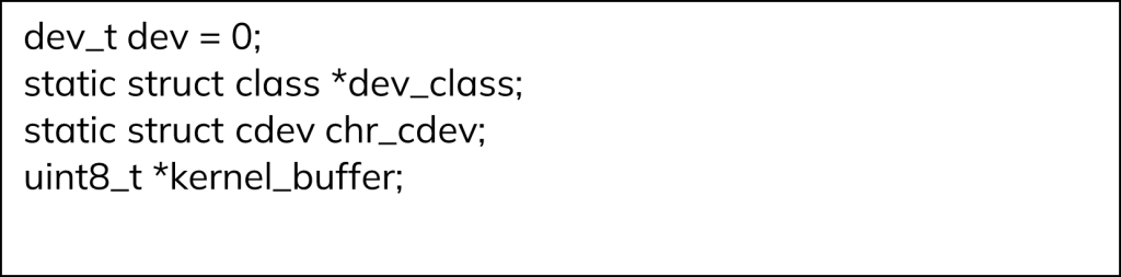 Global Variables Linux